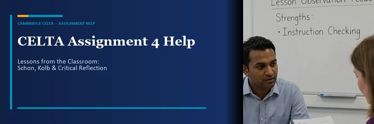 CELTA Assignment 4 Help: Lessons from the Classroom — reflective teaching practice account